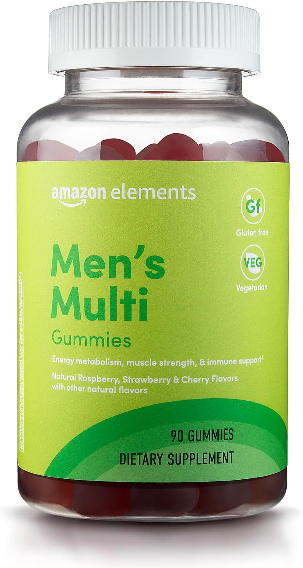 Men’s Organic Multivitamin, 90 Gummies (3 Gummies per Serving), Vegetarian, Gluten free, Certified Organic (Previously Revly)