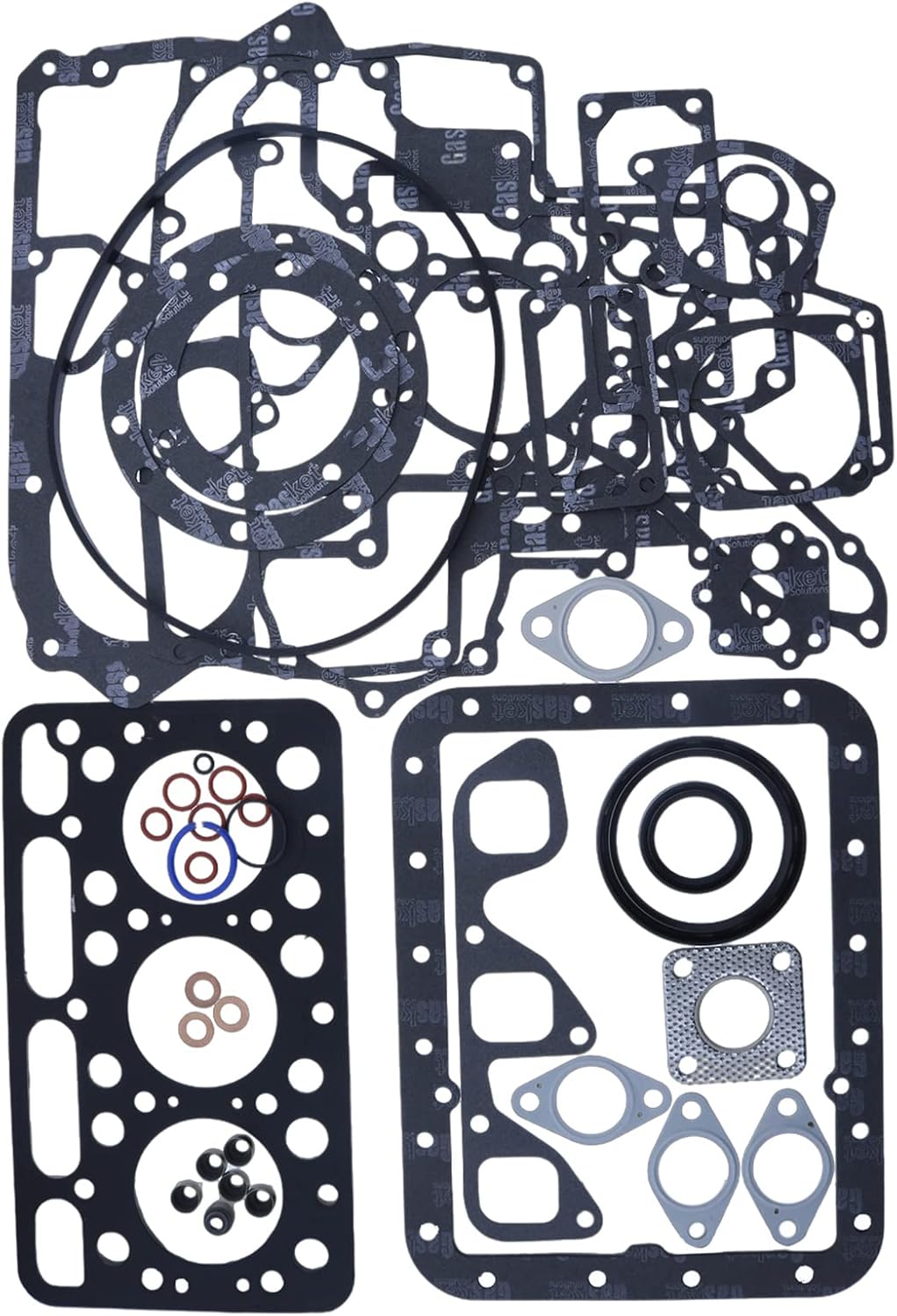FridayParts Full Gasket Kit Compatible for Kubota DH1101 Engine L245 L245DT Tractor Replacement