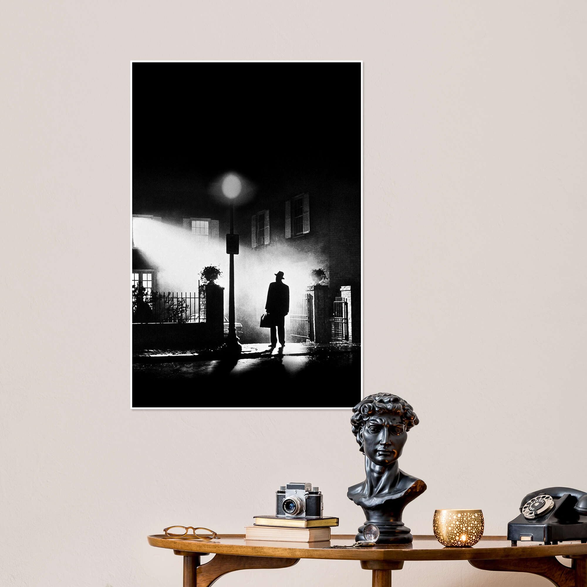 Posterlounge Der Exorzist Poster | 80 x 120 cm Schwarz Wandbilder Wanddeko