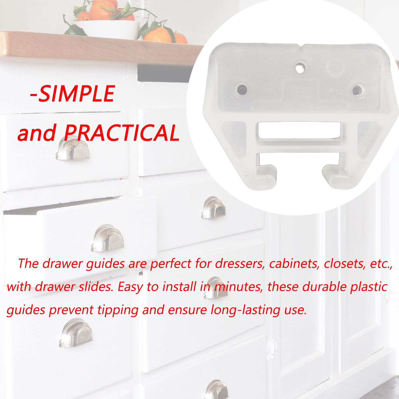 Drawer Guides for Dressers - Replace & Restore! -6
