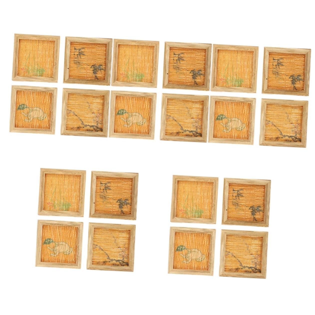 Tapis de decoratifs isolants pour verres | Protection thermique 20 pieces