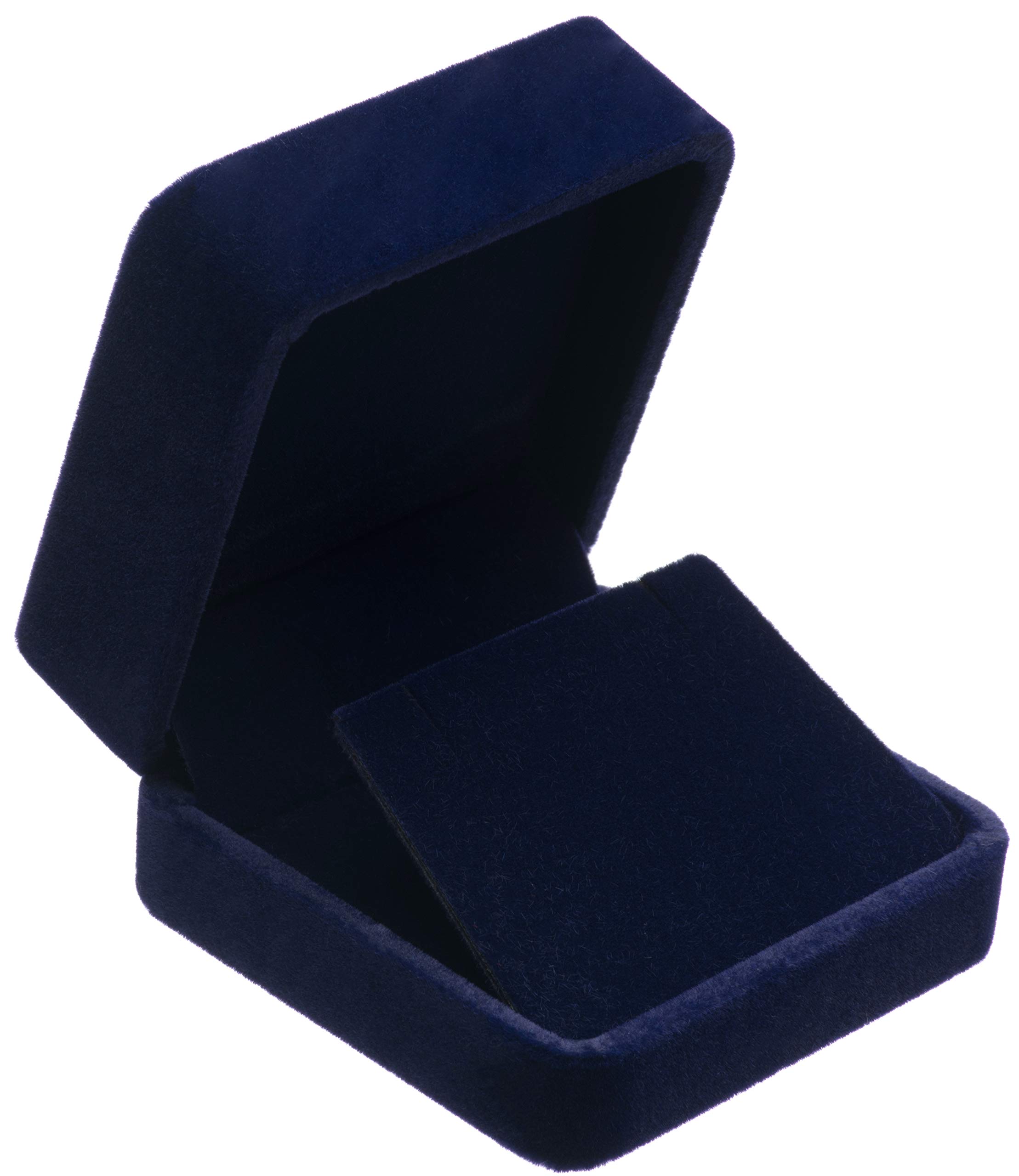 Amazon.com: Giftop Velvet Earring Gift Boxes Jewelry Box (Blue