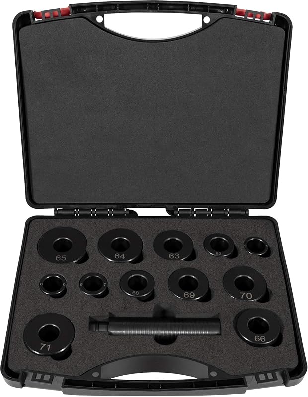 Kit de ferramentas para instalação e remoção de buchas da transmissão E-cowlboy T-0220-700R4 para GM 700-R4, 4L60, 4L60E e 4L65E – 13 peças