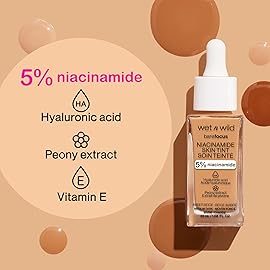 wet n wild Bare Focus Skin Tint, 5% Niacinamide Enriched, Buildable Sheer Lightweight Coverage, Natural Radiant Finish, Hyaluronic & Vitamin Hydration Boost, Cruelty-Free & Vegan - Cream Beige