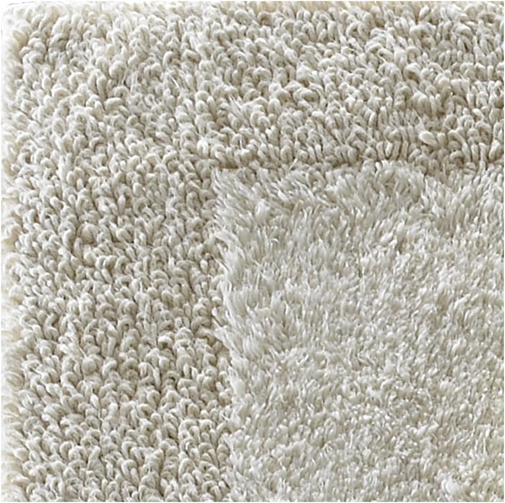 Regence Home Reversible Cotton Bath Rug, 20 by 33-Inch, Natural