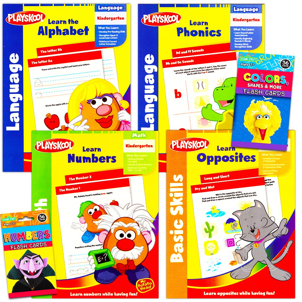 Buy Preschool Workbooks and Flashcards for Toddlers Kids Set, 24 Years