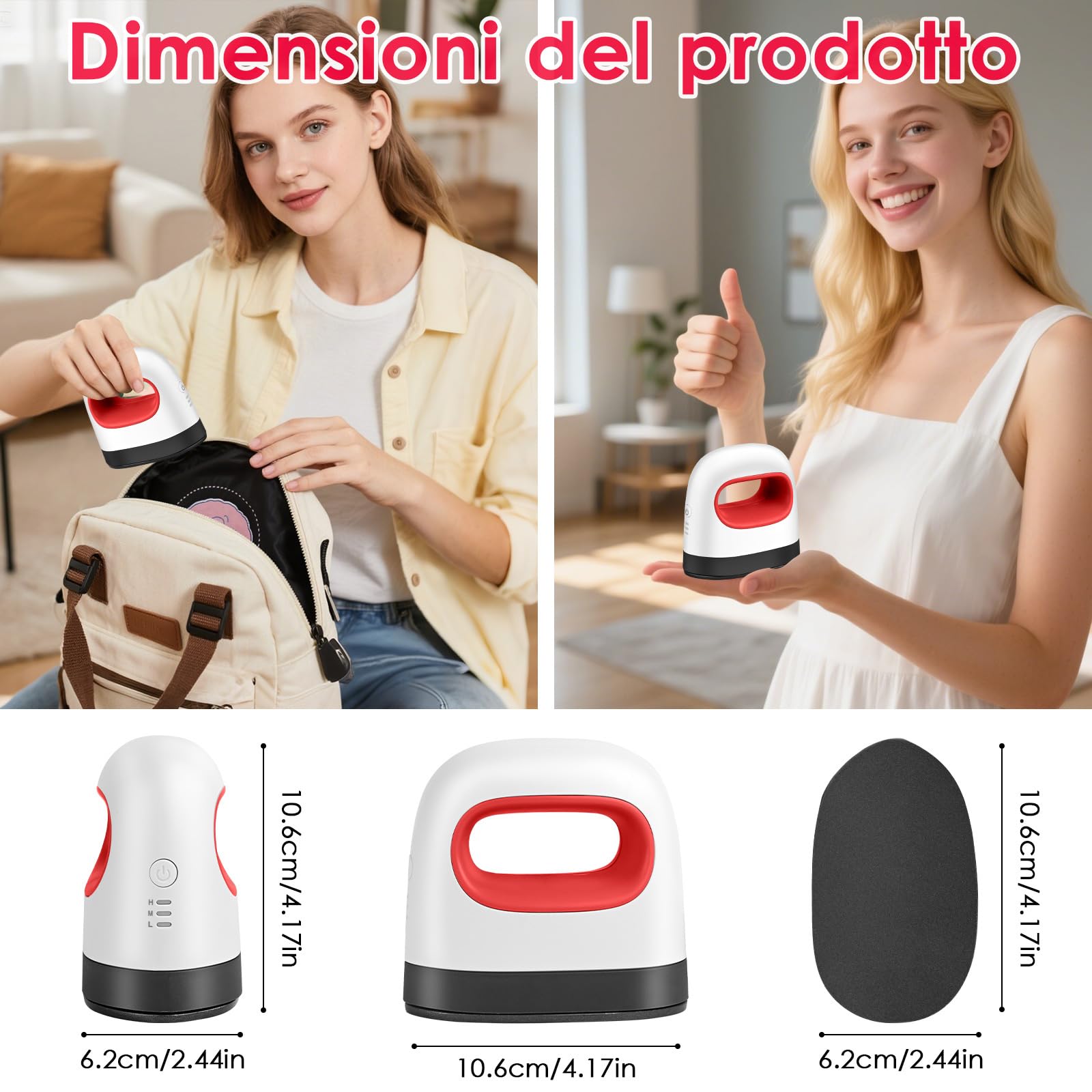 Mini Pressa a Caldo, Stampante per Tessuti con 3 Modalità, Pressa a Caldo Portatile per T-shirt, Cappelli, Scarpe, Borse