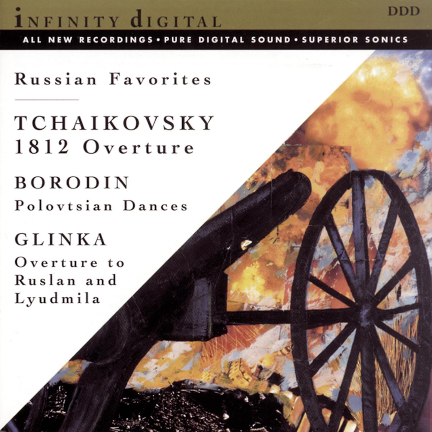 1812 Overture / Polovtsian Dance [Audio CD] Tchaikovsky; Borodin and Glinka