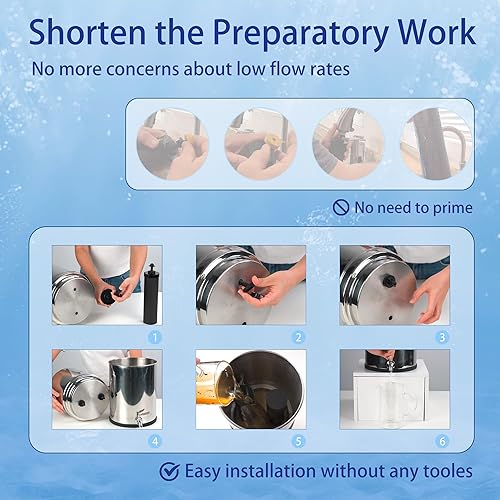 Miniatura 5 de Filtro de agua de repuesto para filtros de carbón activado negro BB9-2, compatible con Berkey Travel, grande, Royal, serie Crown, paquete de 2