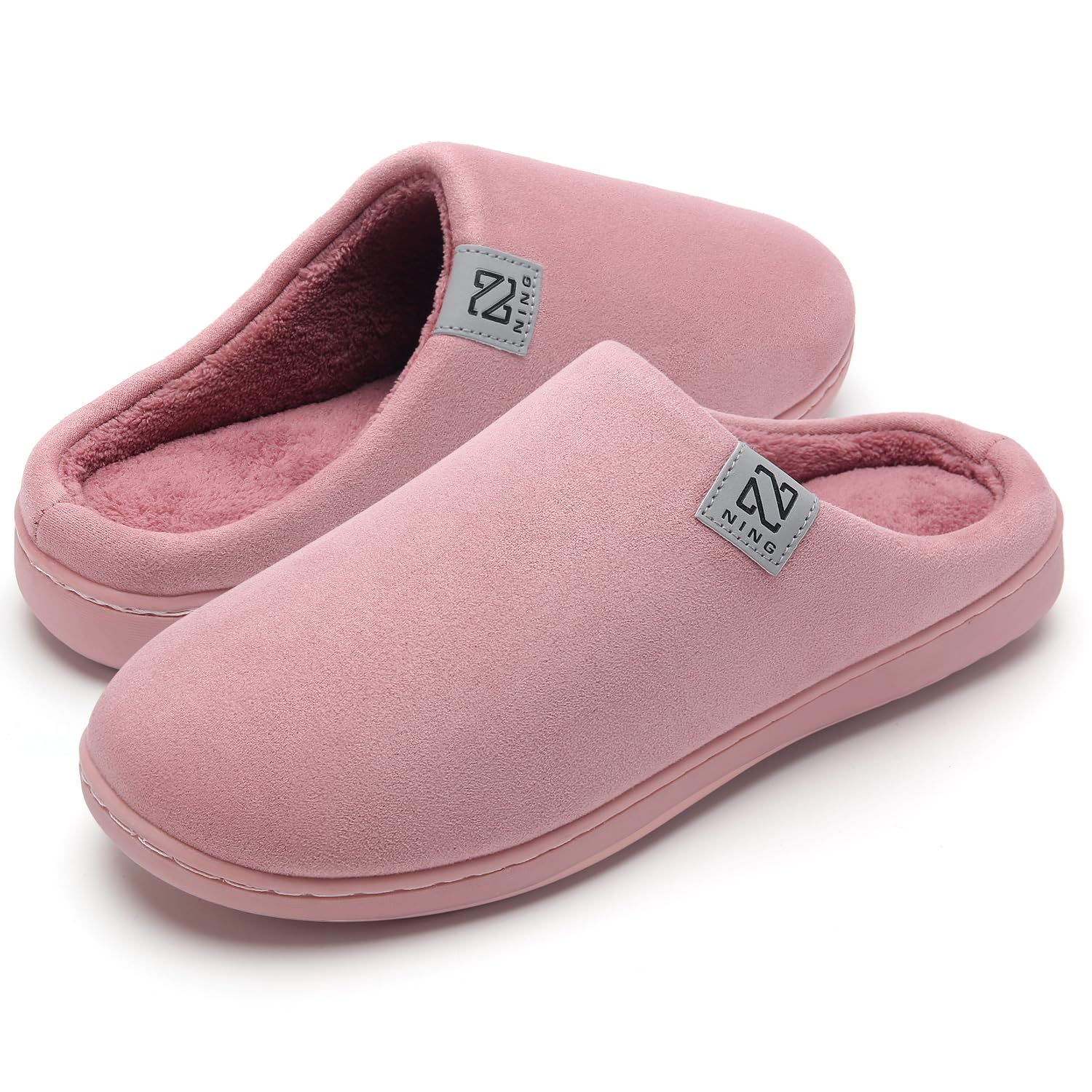 WateLves Pantofole Uomo Unisex Donna Antiscivolo Scarpe Inverno Peluche Morbido Ciabatte in Memory Foam