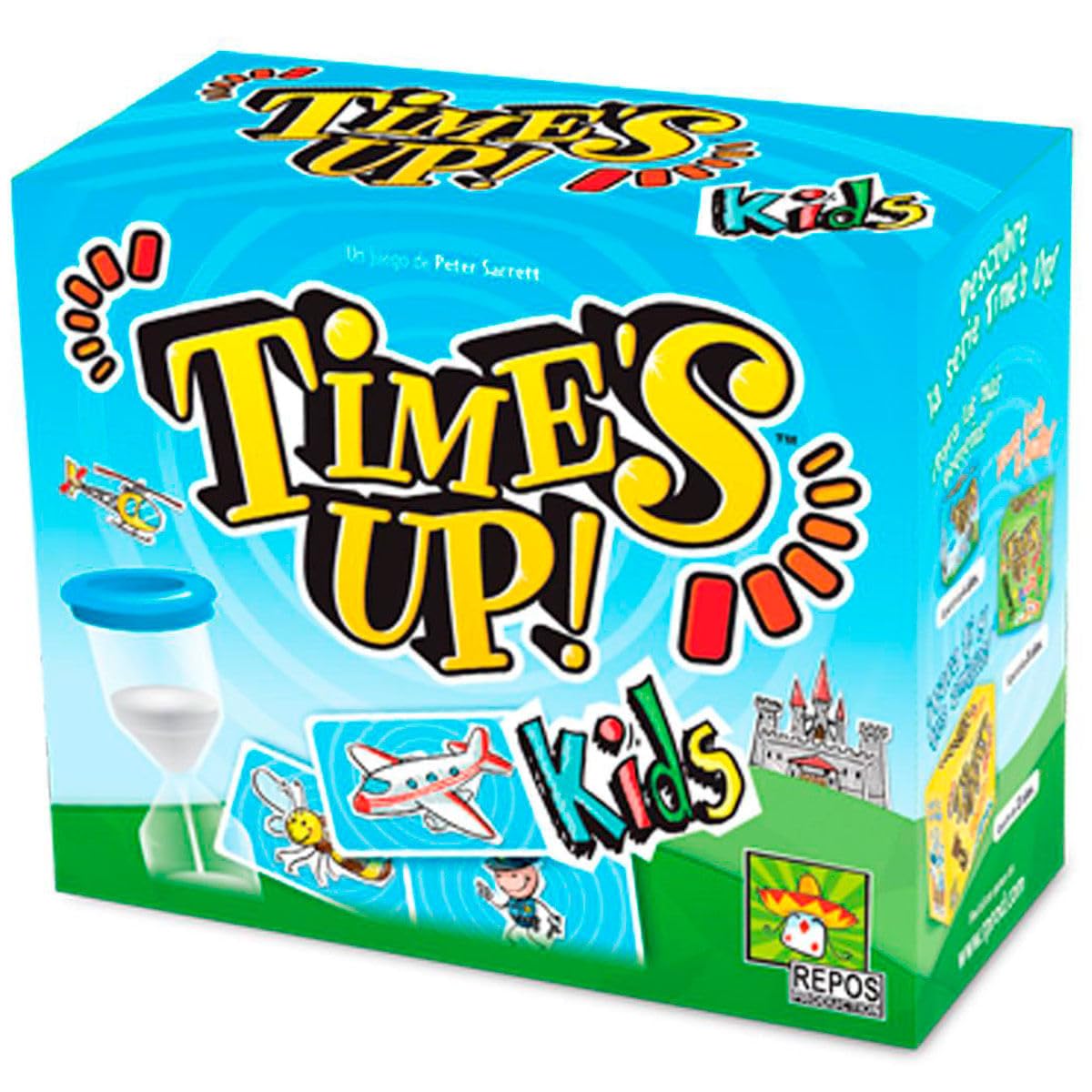 Asmodee Game “Time's Up Kids” (Repos TUK1-SP01 /TUK01ES) – Spanish Language Version