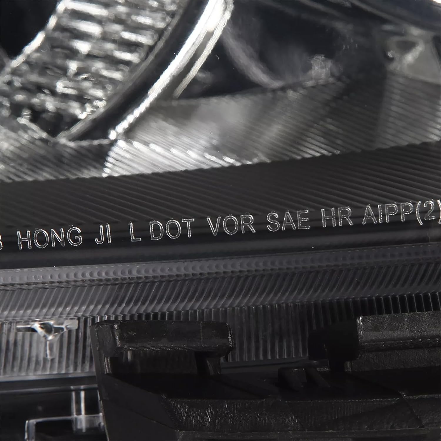 Headlights Assembly OE Style For 2008 2009 2010 2011 2012 2013 Nissan Rogue S SL SV Krom/2014 2015 Nissan Rogue Select S Replacement Halogen Headlamps Black Housing Clear Lens