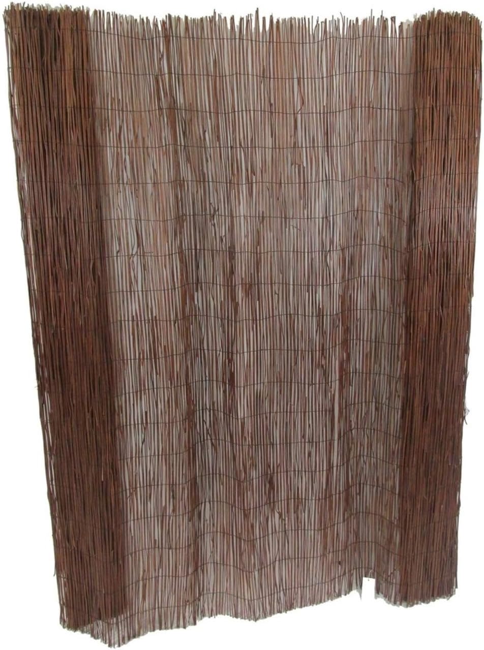 Master Garden Products Rolled Fern Fence, 6 by 15-Feet