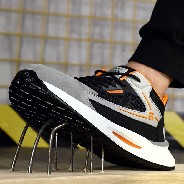 SUADEX Scarpe Antinfortunistiche Uomo Punta Acciaio - Sneakers Lavoro Traspiranti Indistruttibili