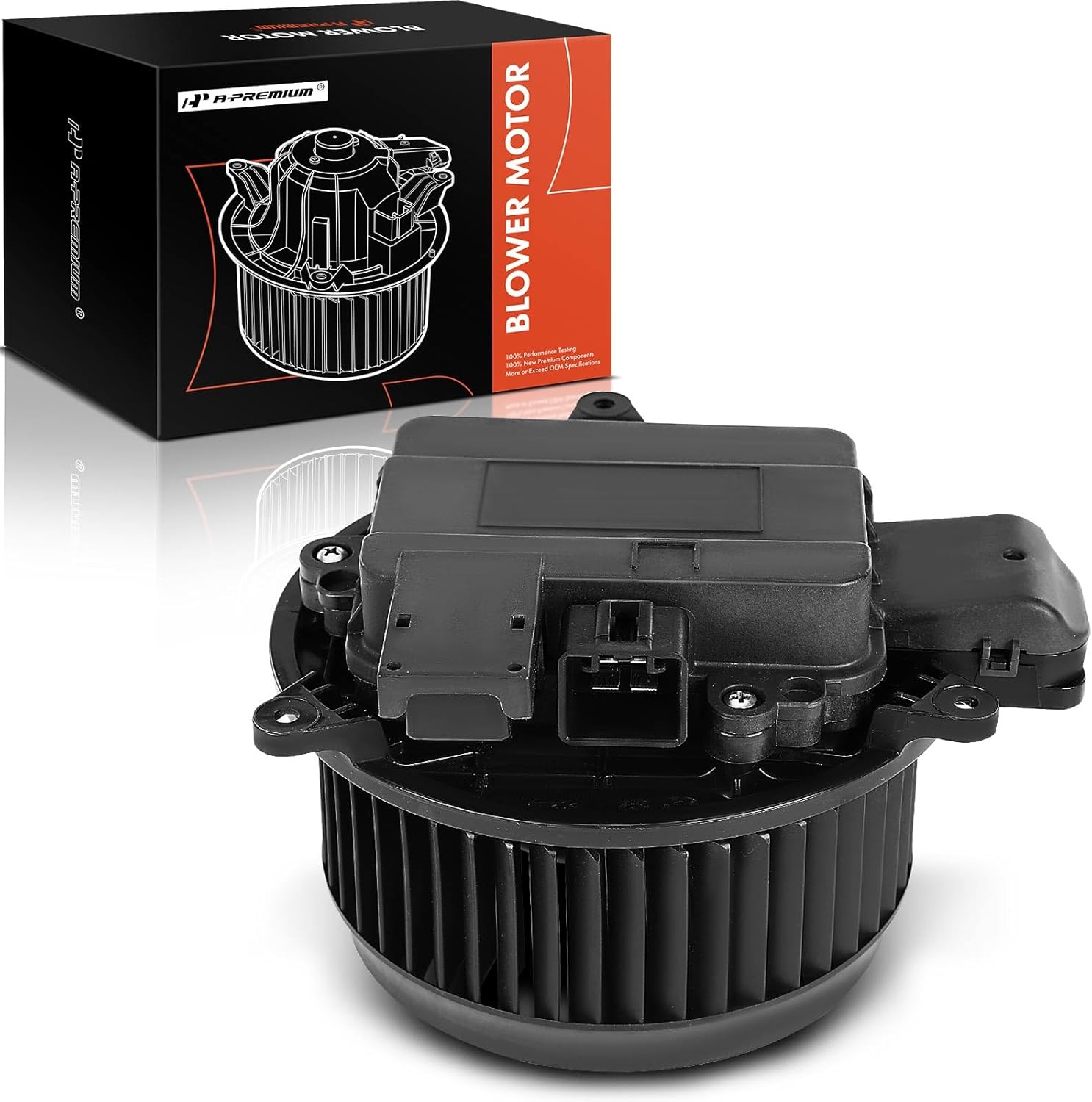 A-Premium Front HVAC Blower Brushless Motor Compatible with Ford F-150 2015-2023, F-250/350/450/550 Super Duty 2017-2022, Expedition 2018-2024, F-600 Super Duty 2020-2022 & Lincoln Navigator 2018-2024