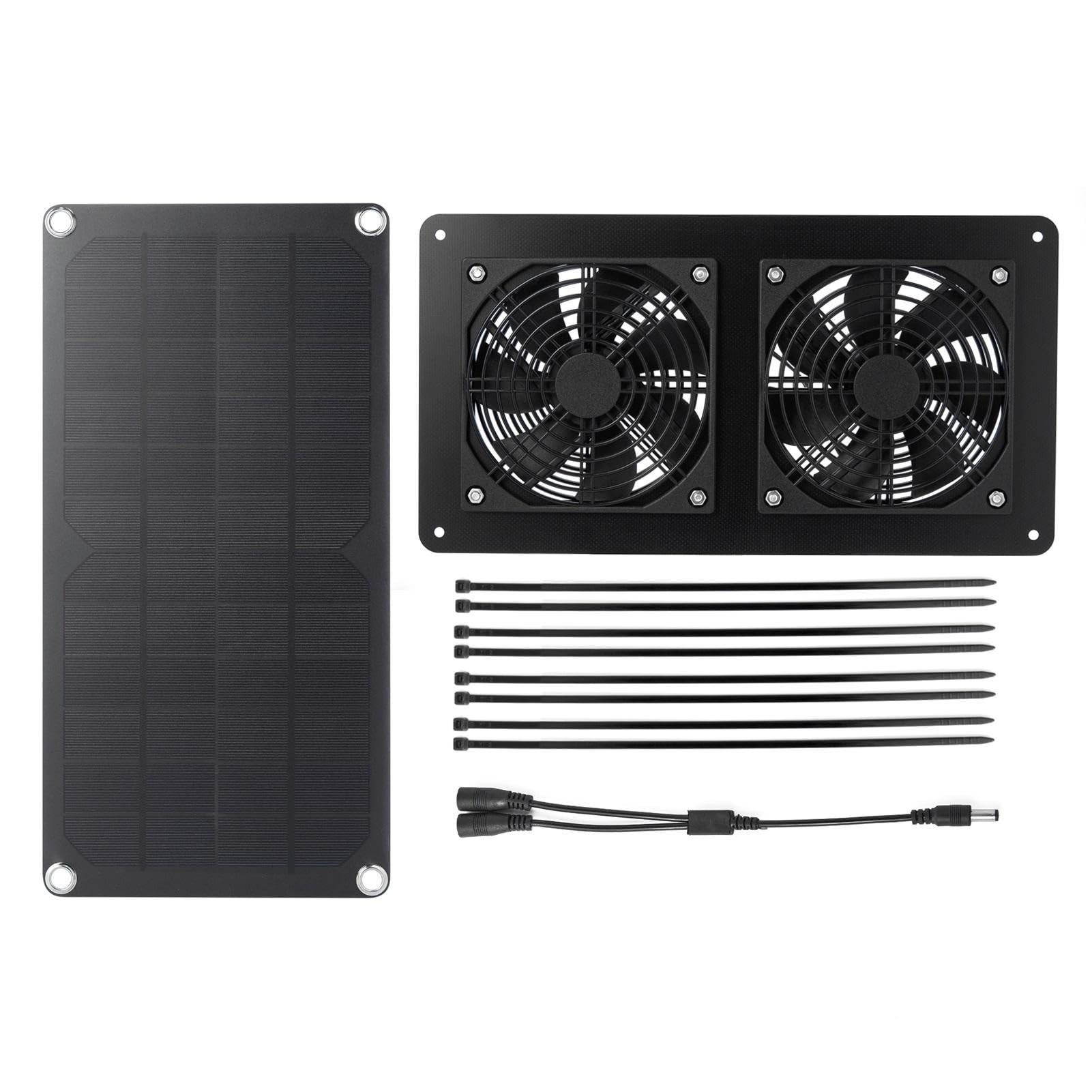 Ventilatore di scarico solare, 10 W, 12 V, alimentato a energia solare