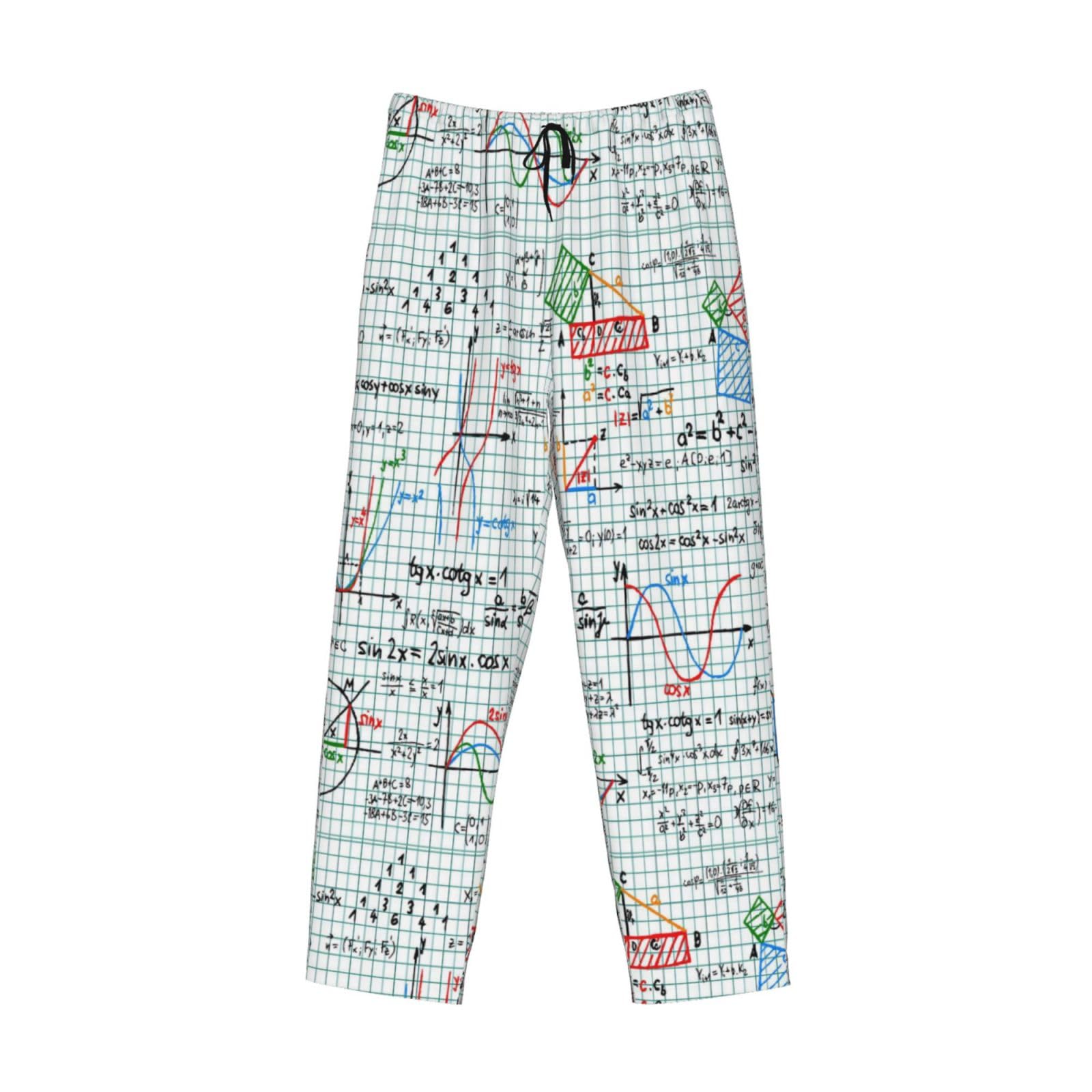 Scotland Scottish Clan Macnachtan Tartan Plaid Macnaughton X Pajama Pants Lightweight Plaid Sleep & Lounge Pj Bottoms