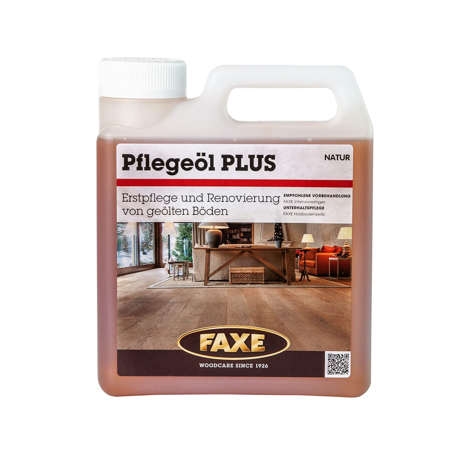 Faxe Pflegeöl Plus natur 1 Liter | für geölte Holzböden