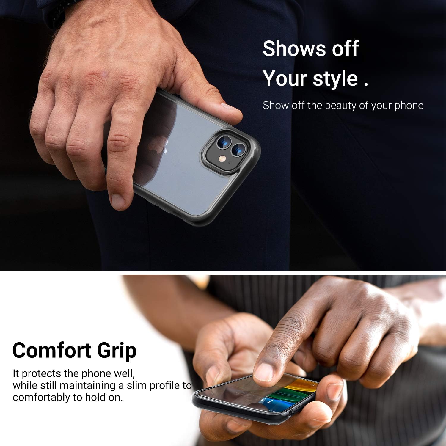 Suреr Sаlе 🛒 TORRAS Patronus Series Compatible for iPhone 11 Case, 8FT Military Grade Drop Protection Shockproof Clear Case, Shiny Black 60% оƒƒ Dіѕсоunt TORRAS Patronus Series Compatible for iPhone 11 Case, 8FT Military Grade Drop Protection Shockproof Clear Case, Shiny Black