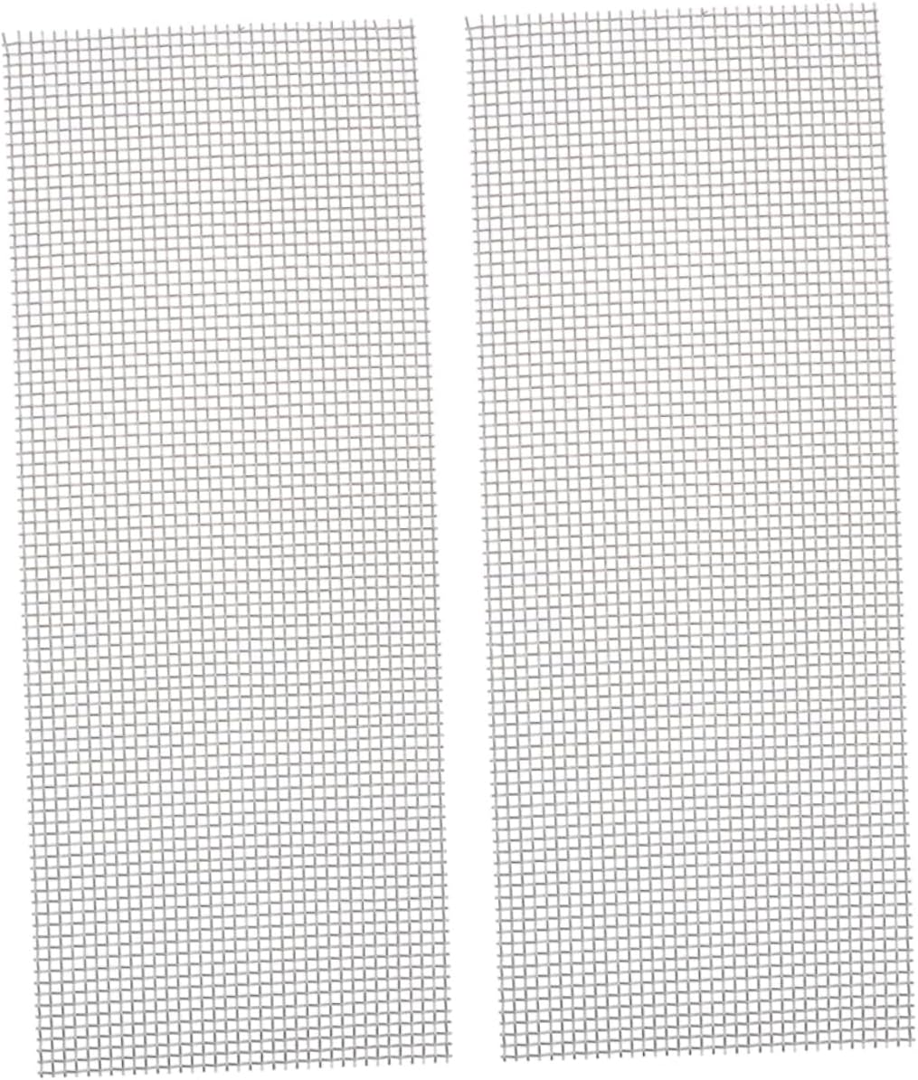 SUPVOX Stainless Steel Aquarium Mesh Pads Bendable Fish Tank Moss Net for Underwater Plants Durable Wire Mesh