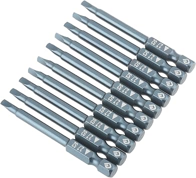 Triangular Screwdriver Bit Head Screwdriver Bit Screwdriver Bits 10 Pieces Triangular Screwdriver Bits Length 65 mm Screwdriver Bit Sets