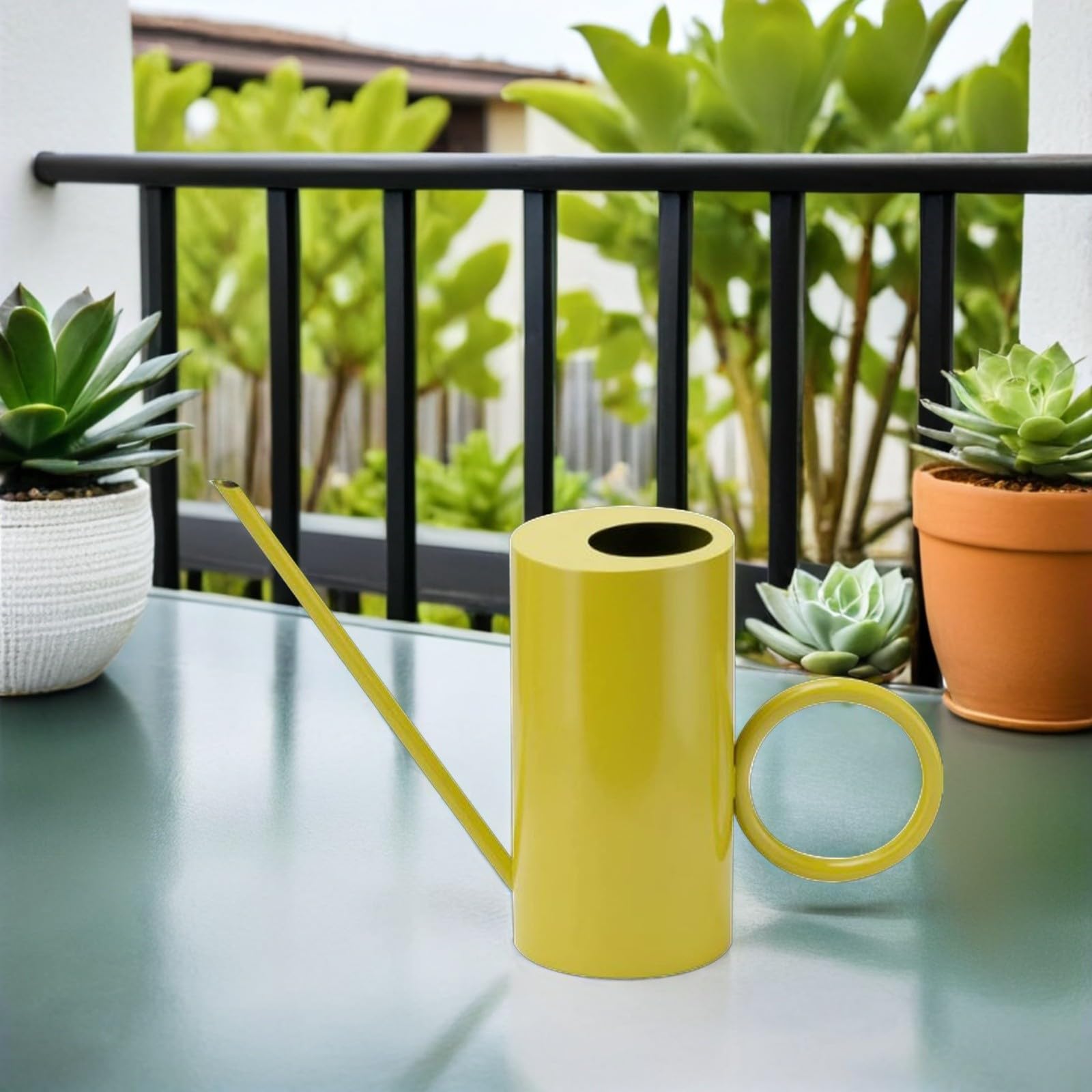 Regadera de Acero Inoxidable con Boquilla Larga, 1500 Ml