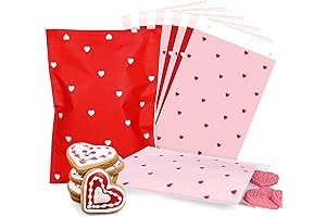 Whaline 100Pcs Valentine's Day Loot Bags: Share Love & Sweetness