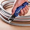 WORKPRO WP211008 Professional Folding Multi-Purpose Retouching Utility Knife + 10 Replacement Knives