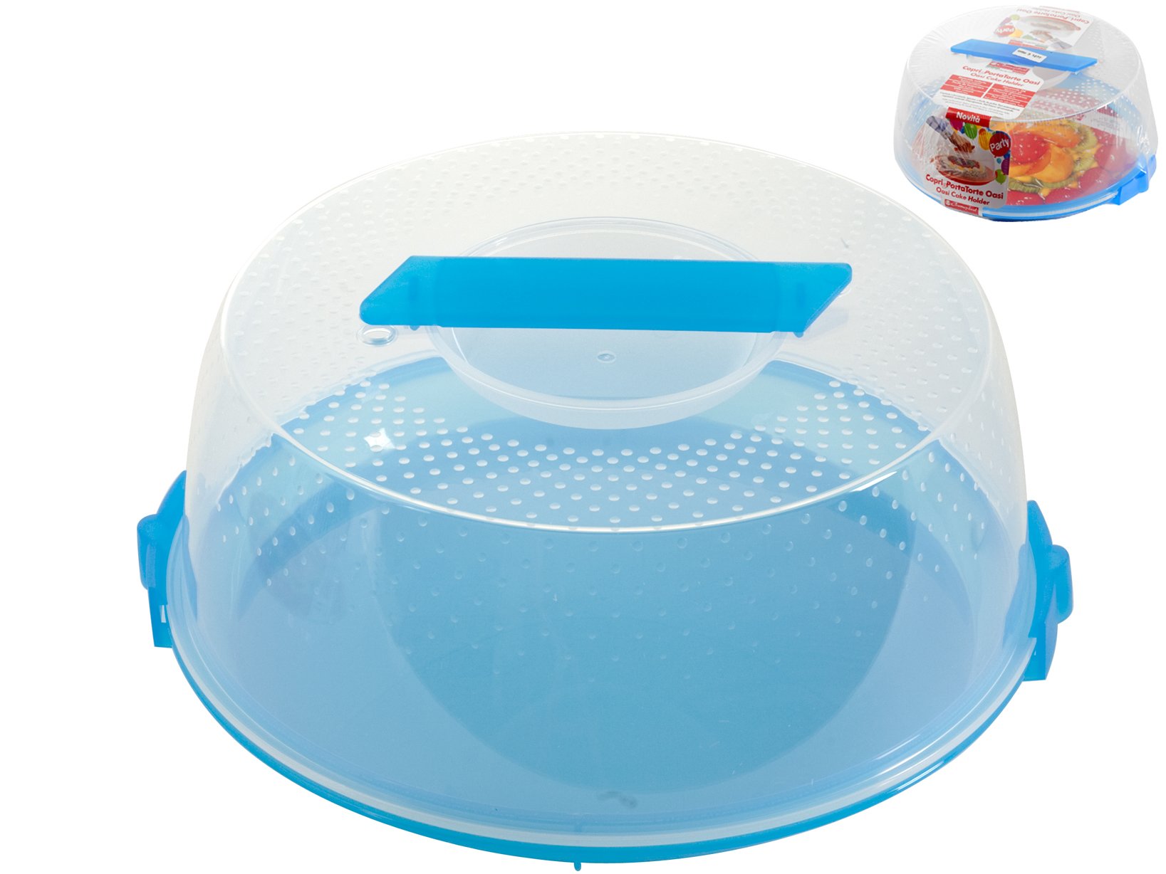 Cosmoplast Barattolo Plastica Barocco Quadro Mini
