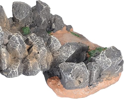 Miniatura 9 de Puente de arco de resina para acuarios hermosa decoración para peceras y seguro para peces