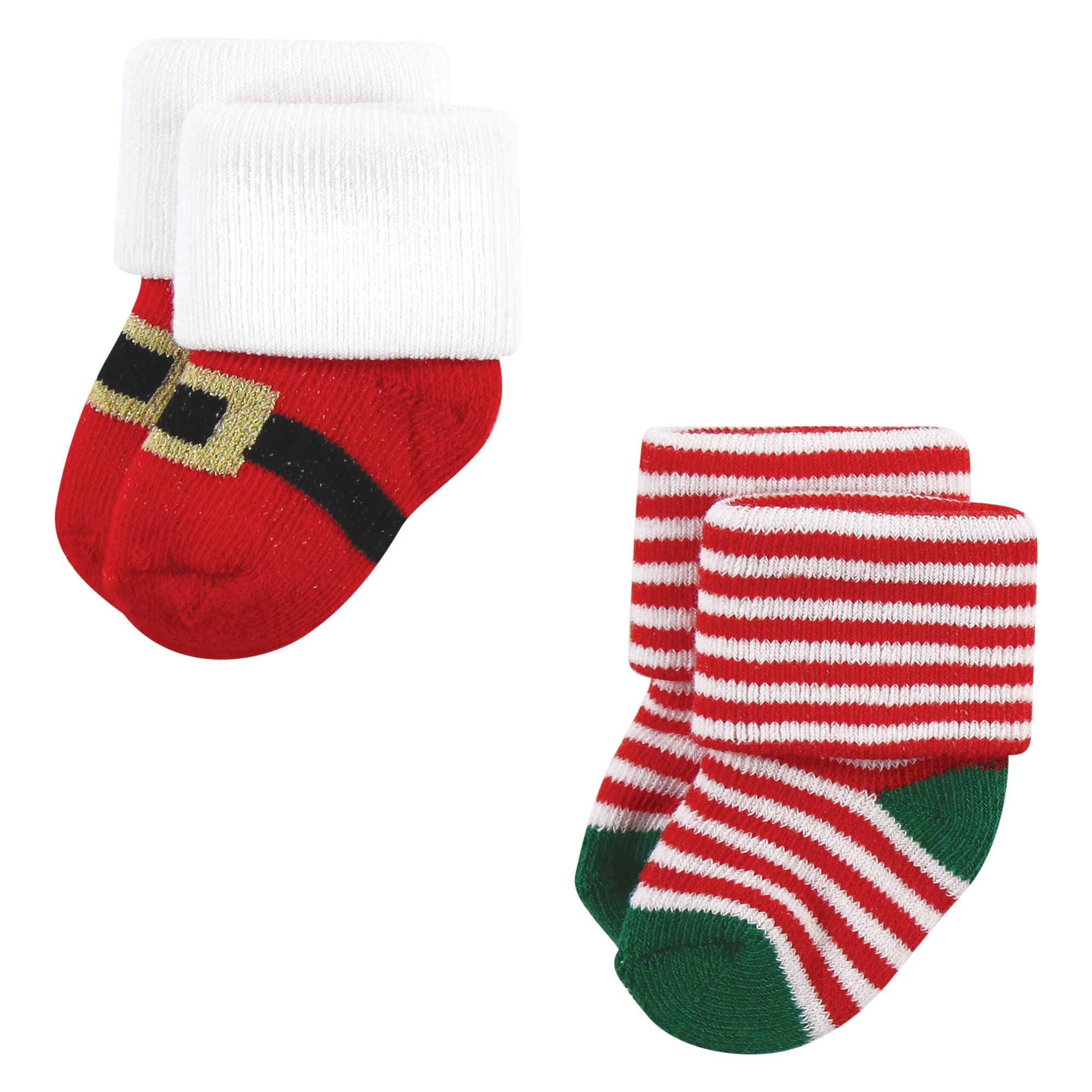 Hudson Baby Unisex-Baby-Socken aus Frottee für Neugeborene
