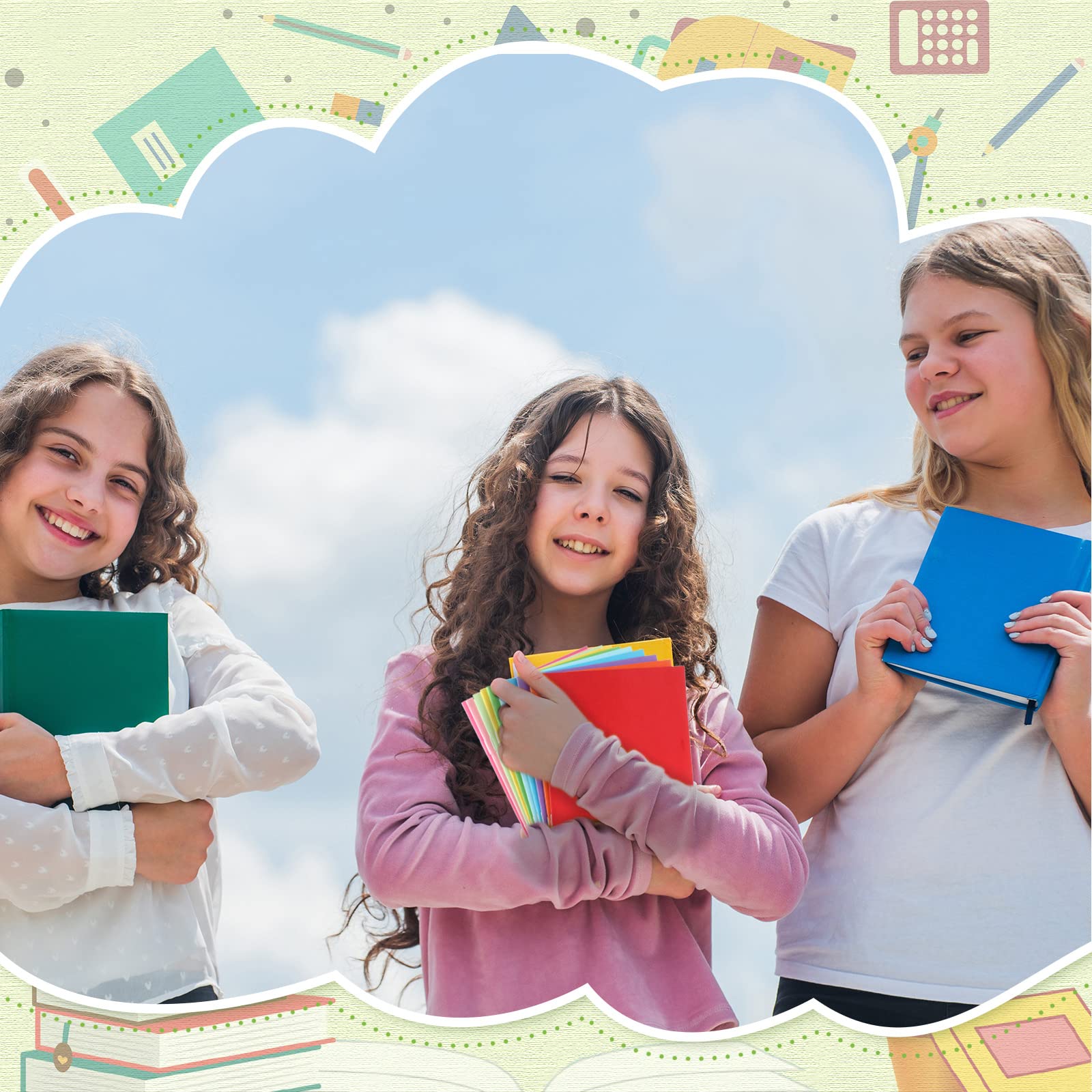 Kosiz 100 libri vuoti colorati per bambini per scrivere storie mini quaderni con copertina rigida quaderni da disegno