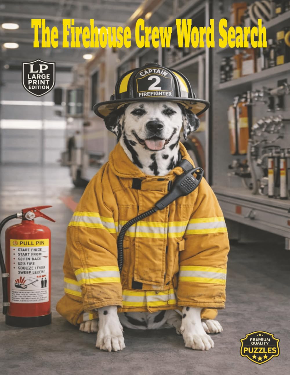 The Firehouse Crew Word Search: Large Print Edition Exploring Firehouse Daily Life Across 55 Puzzles and Over 1,000 Hidden Words, Featuring Tools, ... Teamwork (The Jobs Crew Word Search Series)