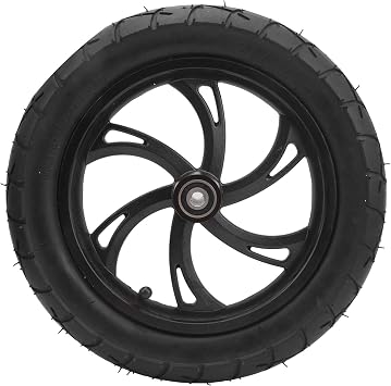 12in Bike Wheel Tire, Electric Scooter Tire with Wheel Hub Rubber Tyre Electric Scooters Equipment Tires Replacement 12 1/2X2 1/4 Riding
