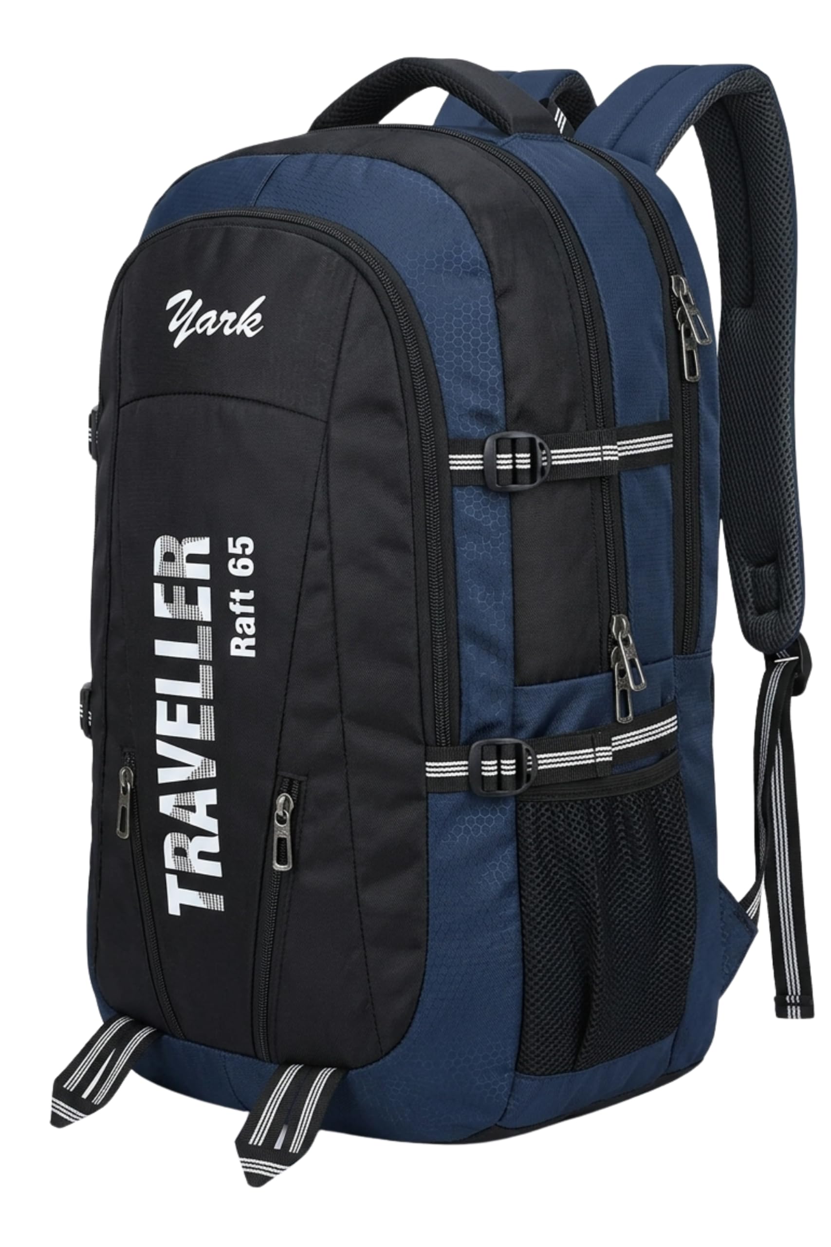 50L Travel Backpack for Men & Women | Large Capacity Waterproof Trekking Bag | Hiking, Camping, College, Office & Weekend Travel Rucksack with Side Bottle Pockets-image-44