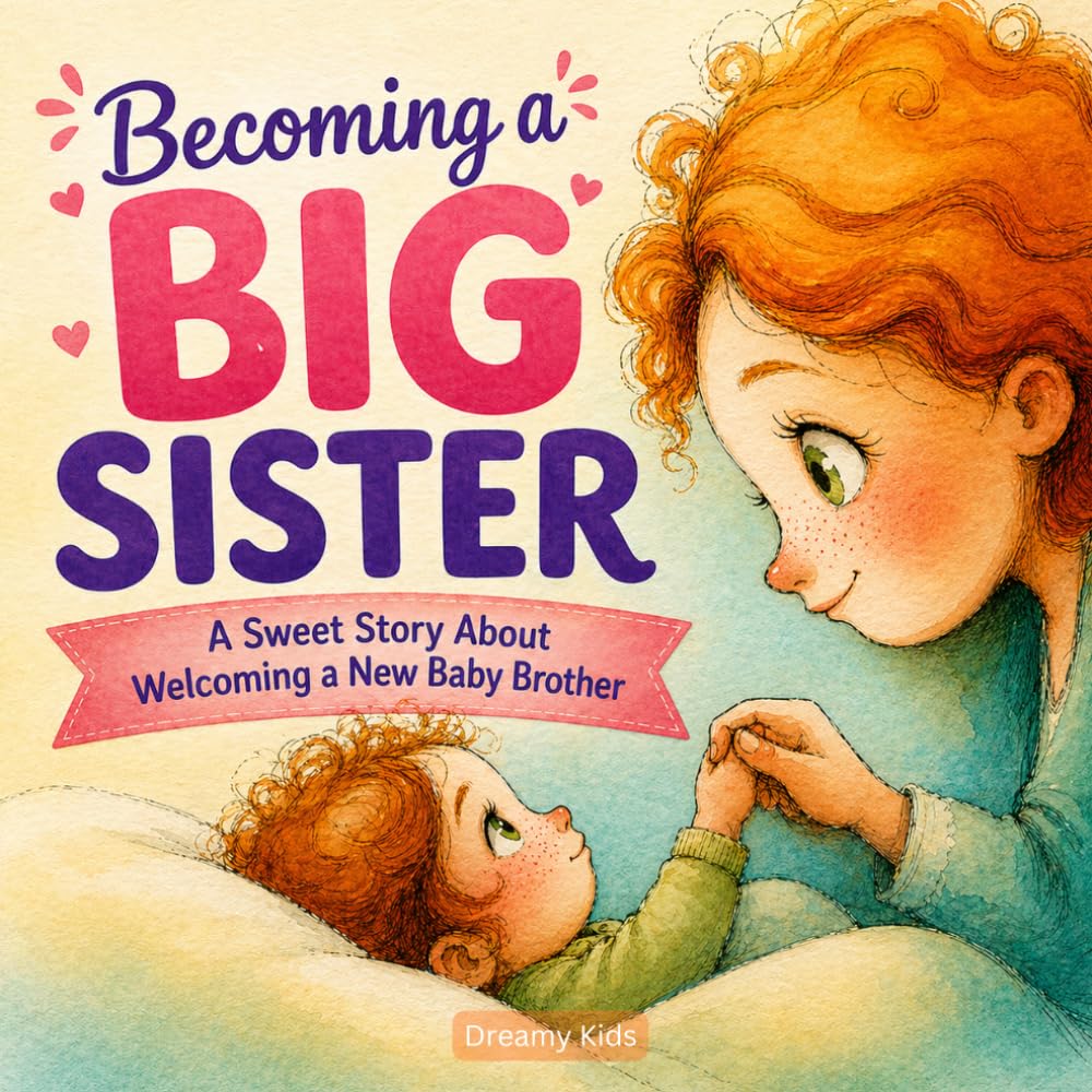 Becoming a Big Sister: A Sweet Story About Welcoming a New Baby Brother