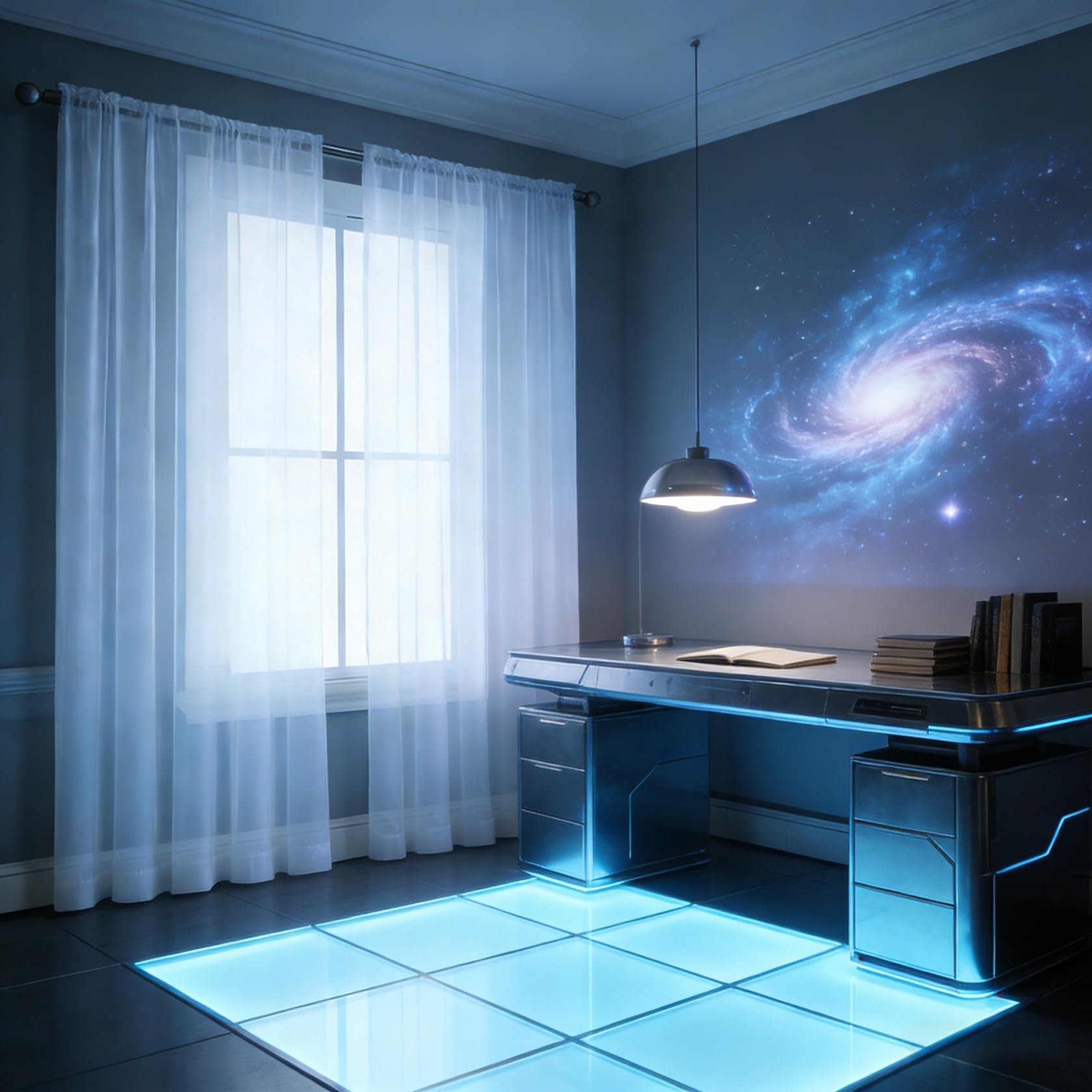 Voilage de balcon transparent lumineux pour une ambiance de salon sereine