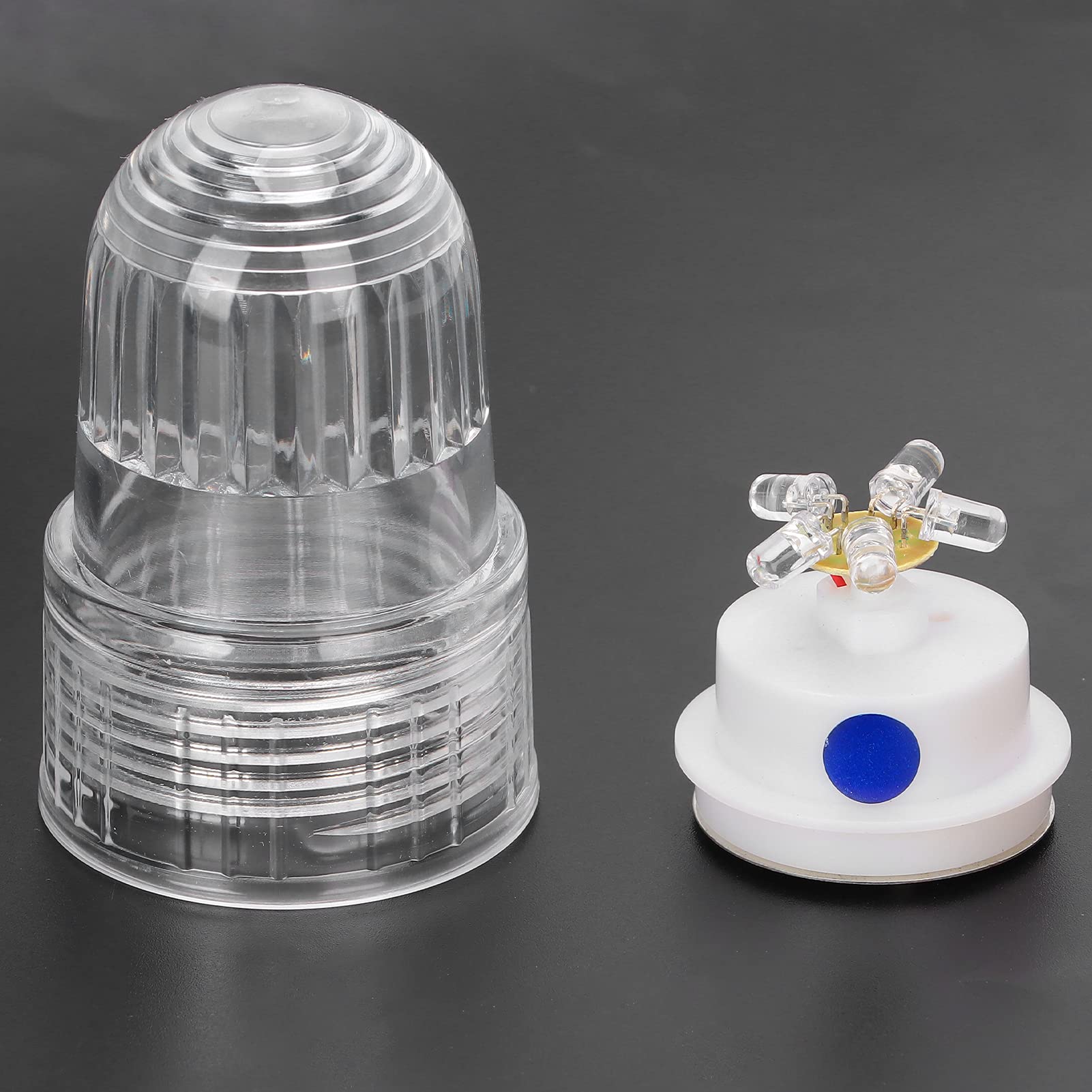 Lampada Led Galleggiante, 19cm Luce Segnalazione Pesca Torcia Boetta Luminosa Mini Luce Navigazione per Barche Galleggiante Segnalazione IP65 Impermeabile per Esca Subacqueo