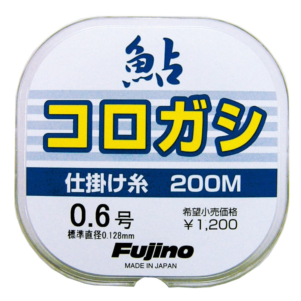 Amazon.co.jp: Fujino(フジノ) ライン 鮎コロガシ仕掛糸 200m 1.2号