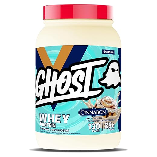 Ghost Whey Protein Powder - Cinnabon Flavor