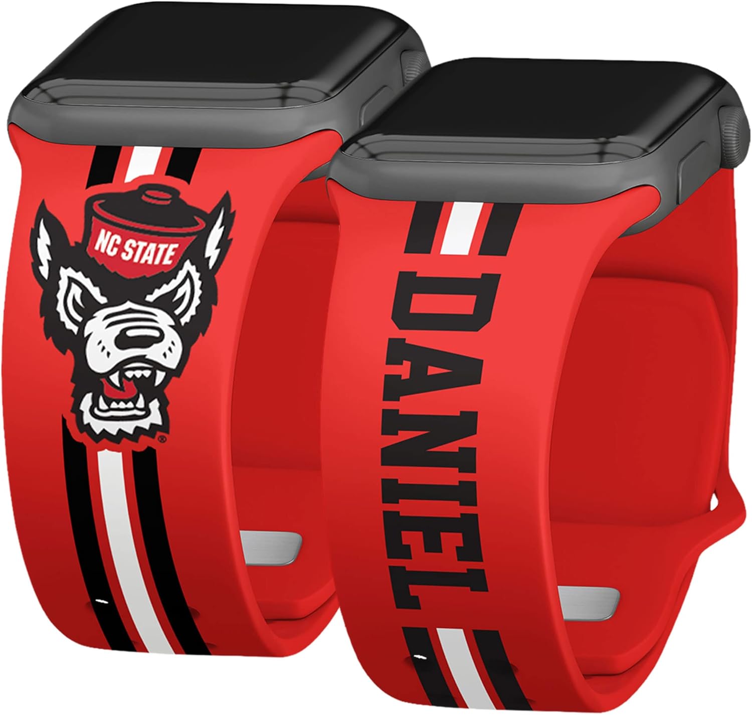 Affinity Bands North Carolina State Wolfpack HD NCAA Watch Band Compatible with Apple Watch - All Series