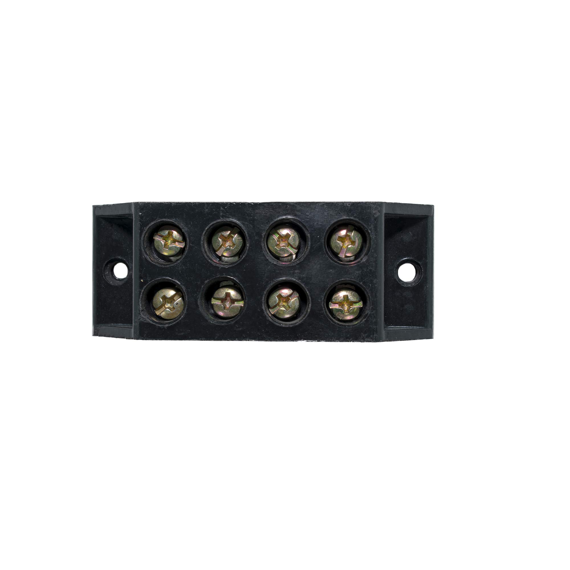 30A 4 Way Bakelite Connector Strip Black Screw Terminal Connection Block-image-9