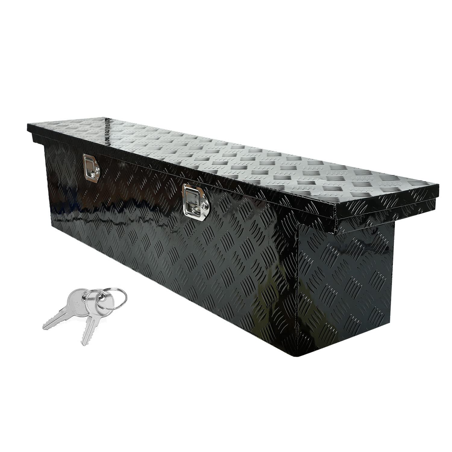 Buy LucaSng 60"X12"X14" Black Aluminum Heavy Duty Pick Up Truck Truck