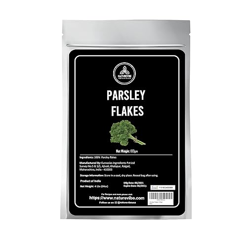 Naturevibe Botanicals copos de perejil 353 oz 353 oz Sin OMG y sin gluten Petroselinum crispum var neapolitanum