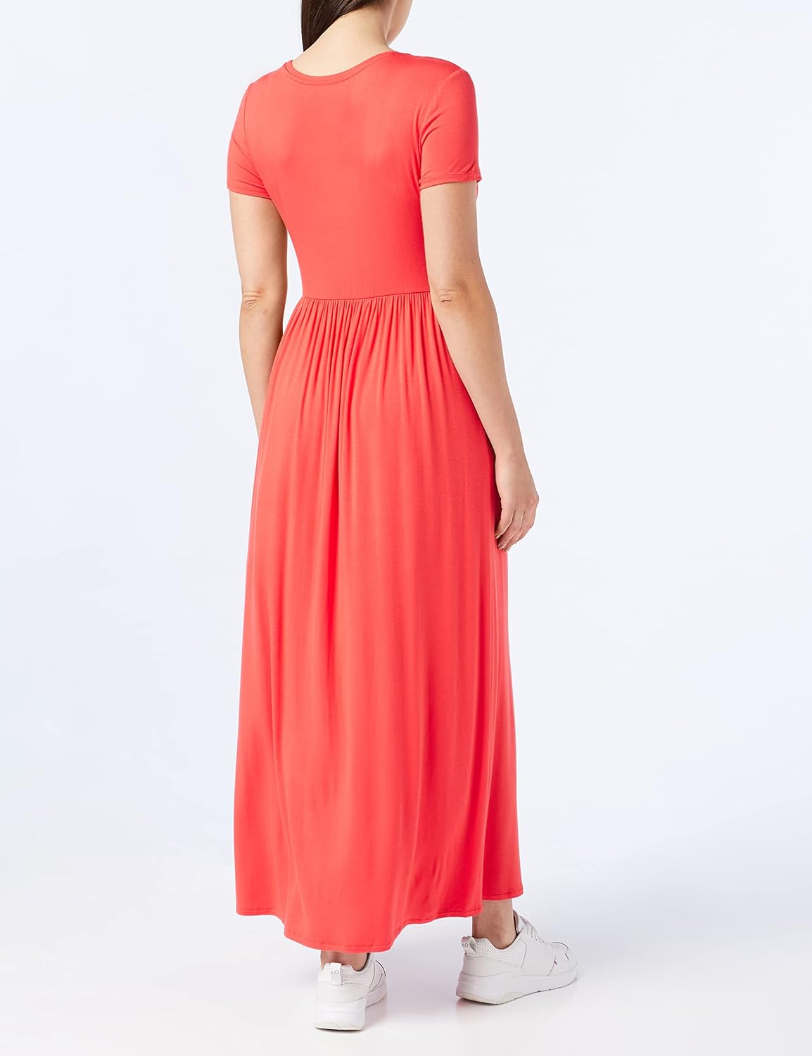 Amazon Essentials Women's Short-Sleeve Waisted Maxi Dress (Available in Plus Size) - Image 4