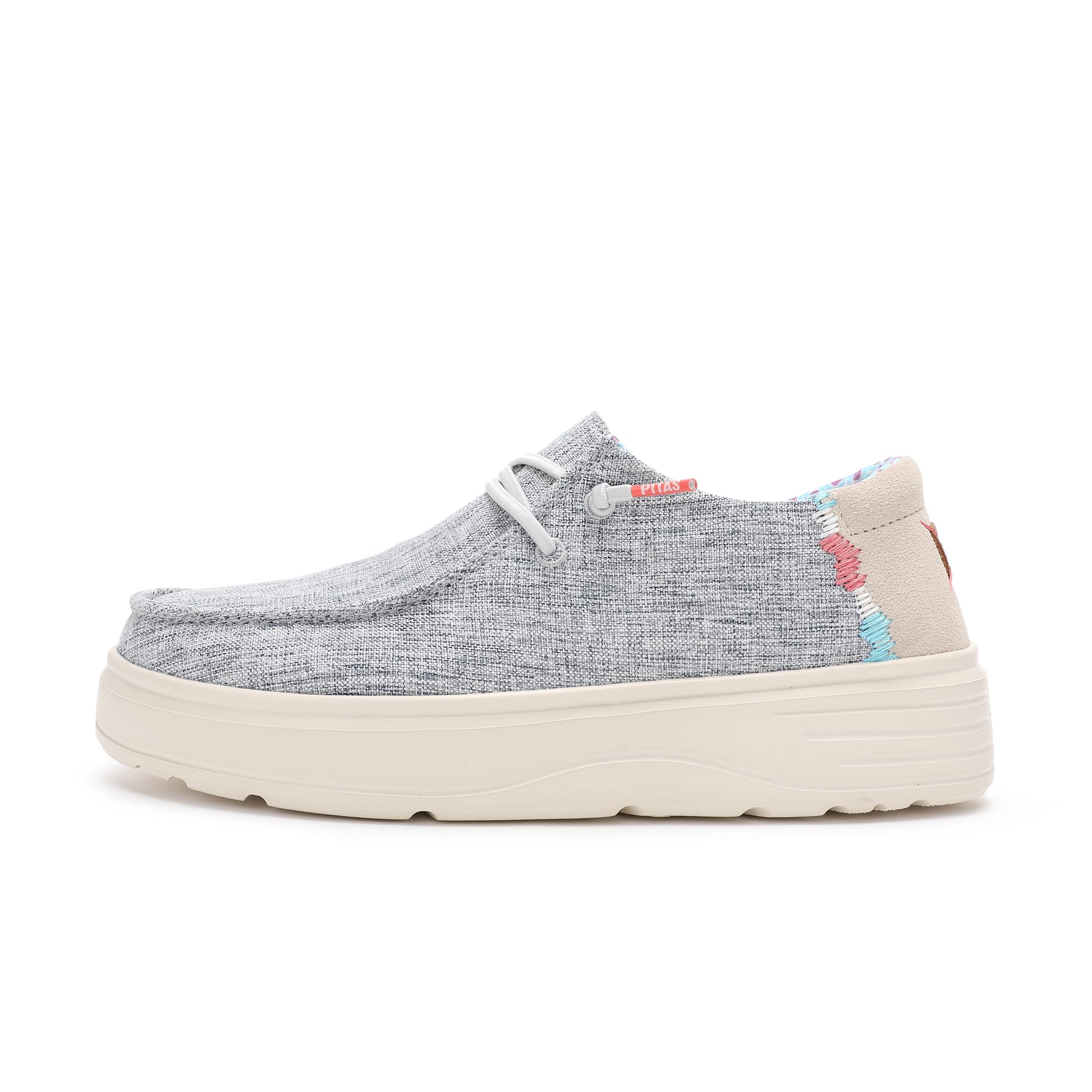 PITAS | Poppy | Damen Mokassins | Flache Slipper für Männer | Slip on Loafer | Sneakers | Schlupfschuhe | Freizeitschuhe | Walkinpitas Schuhe