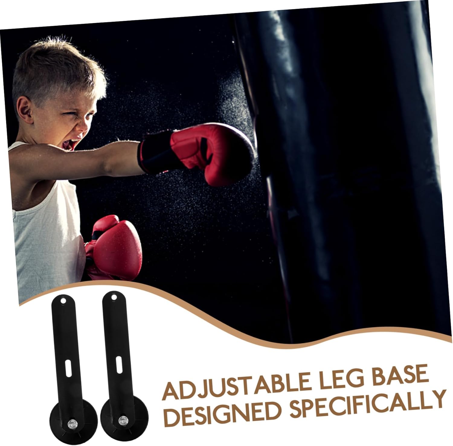 Stable Extended Legs for Boxing Set of Retractable Base Legs Accessories for Sandbag Platform