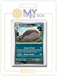 Comprar Terraiste de Paldea (Clodsire de Paldea) 128/197 Reverse - Myboost X Écarlate et Violet 03 Flammes Obsidiennes - Box de 10 Cartas Pokémon Francés