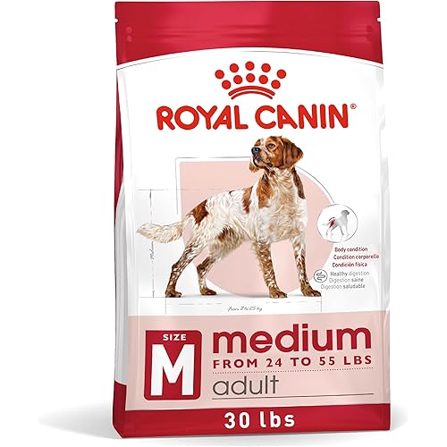 Royal Canin Size Health Nutrition Medium Adult Dry Dog Food, 30 lb Bag