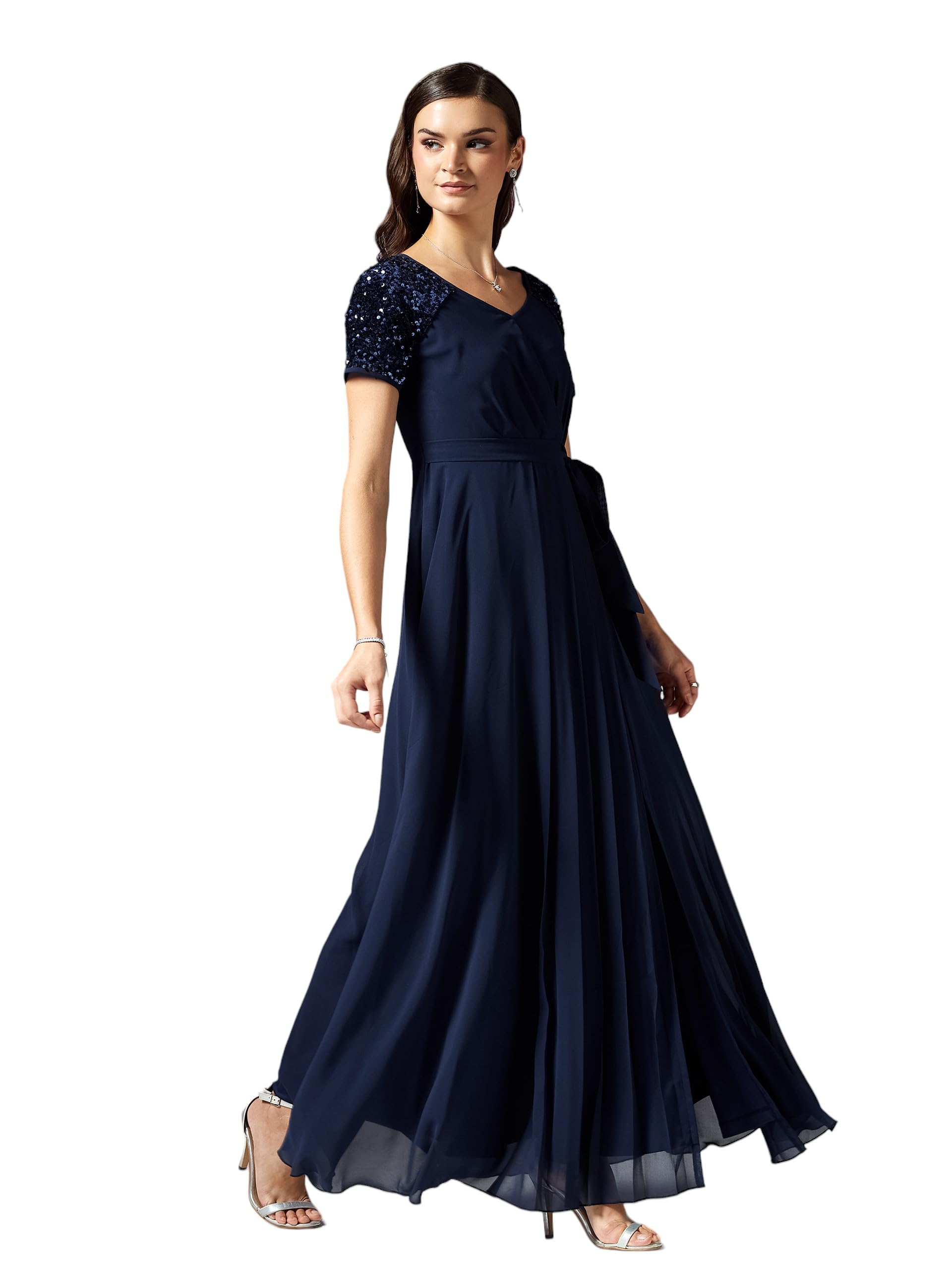 Robe longue mauve ample : finis les vêtements serrés en été - 6